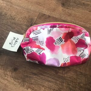 Two pocket makeup bag